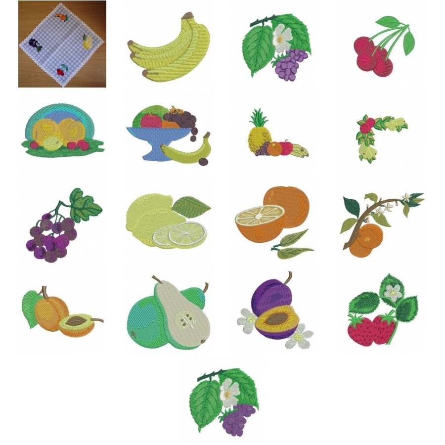 Fruit 1 Collection 4x4
