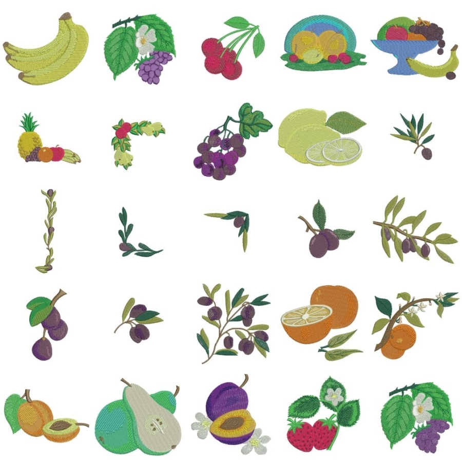 Fruit and Olives Combo 4x4