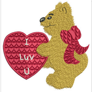 Bear Valentine Single 
