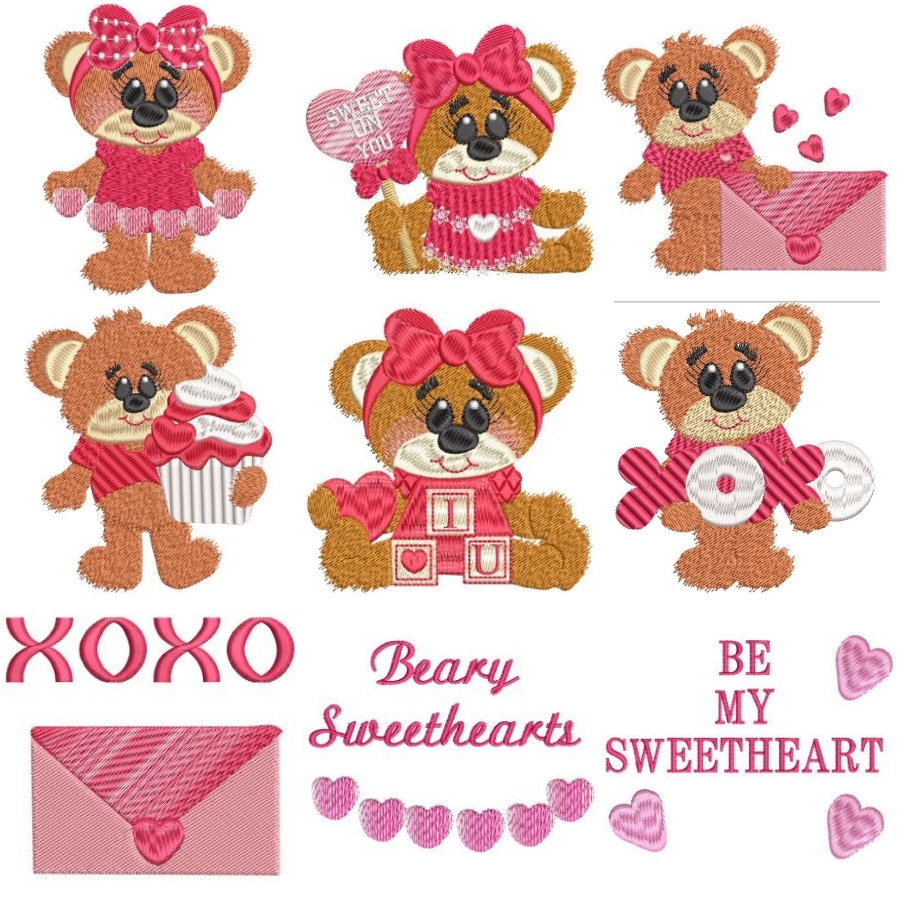 valentine bears wholesale