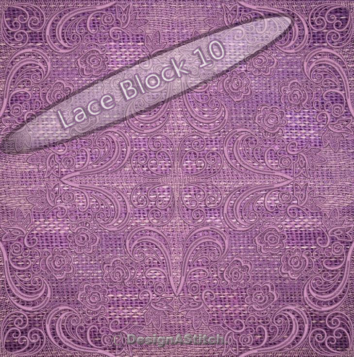 Dass00101097-10
 Single Lace Quilt Block