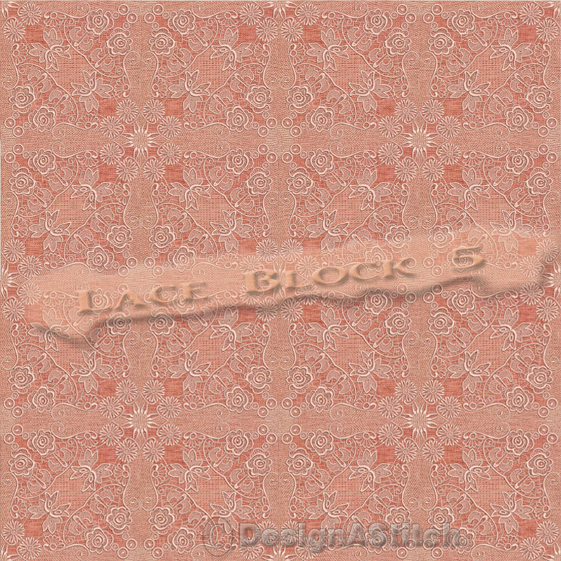 Dass00101097-5 Singles Lace Quilt Block