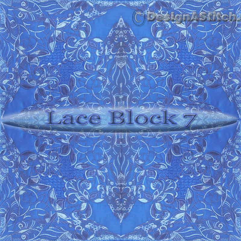 Dass00101097-7 Singles Lace Quilt Block