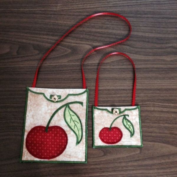 ITH Cherry Applique Bags -3
