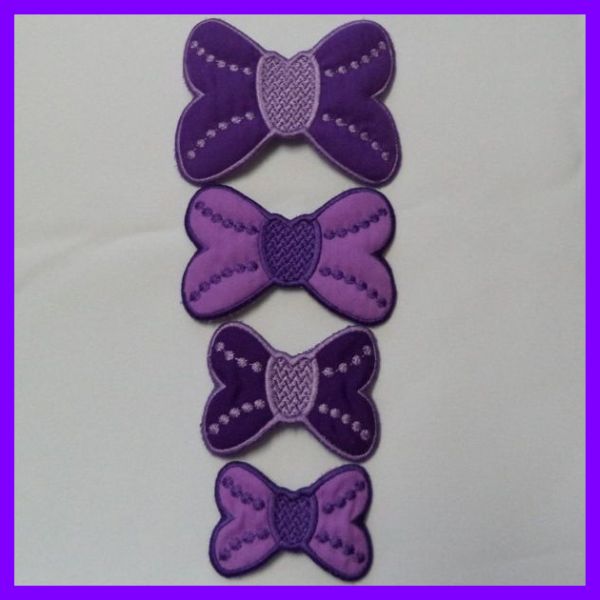 Applique Bow Set OregonPatchWorks