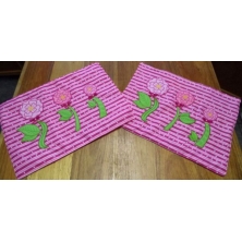 Decorative Applique Flowers and Leaves -5