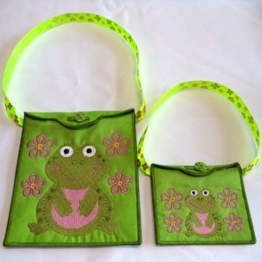ITH Frog & Flowers Bag -6