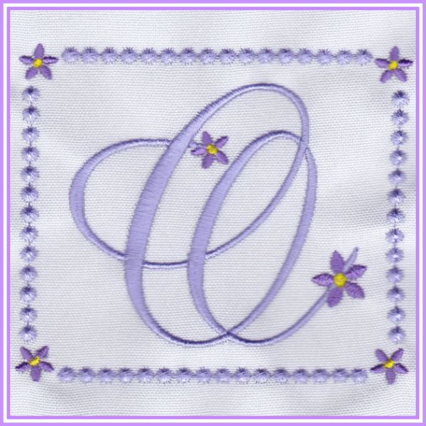 Charming Curly Alphabet