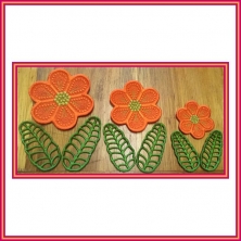 FSL Decorative Flower & Leaves -8