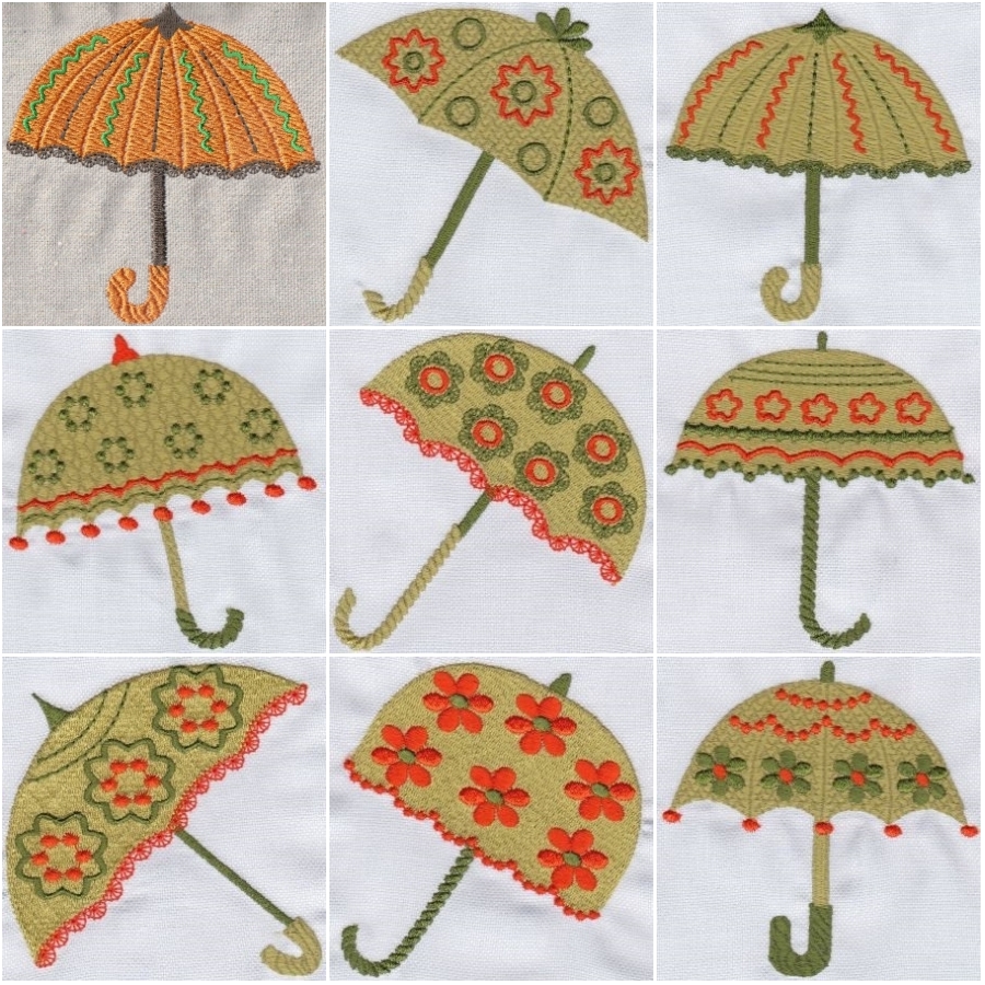 Pretty Umbrellas 