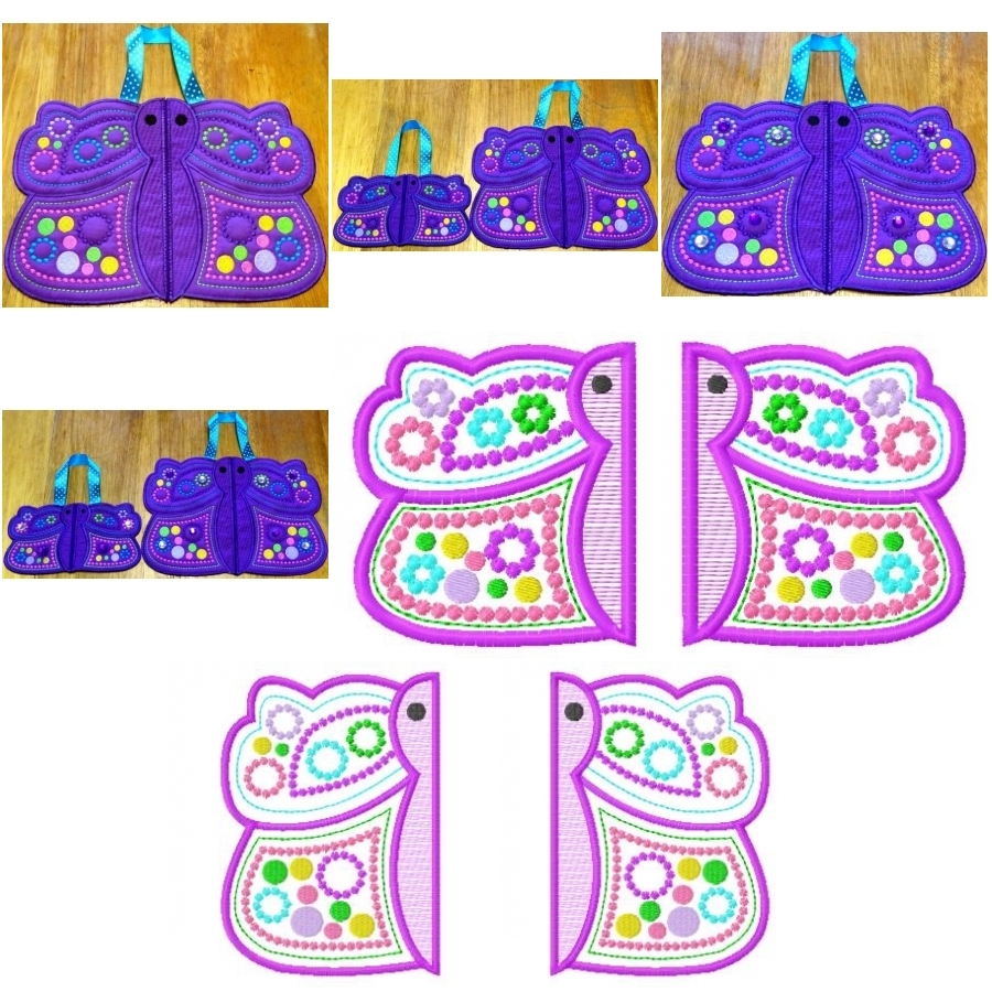 ITH Butterfly Potholders