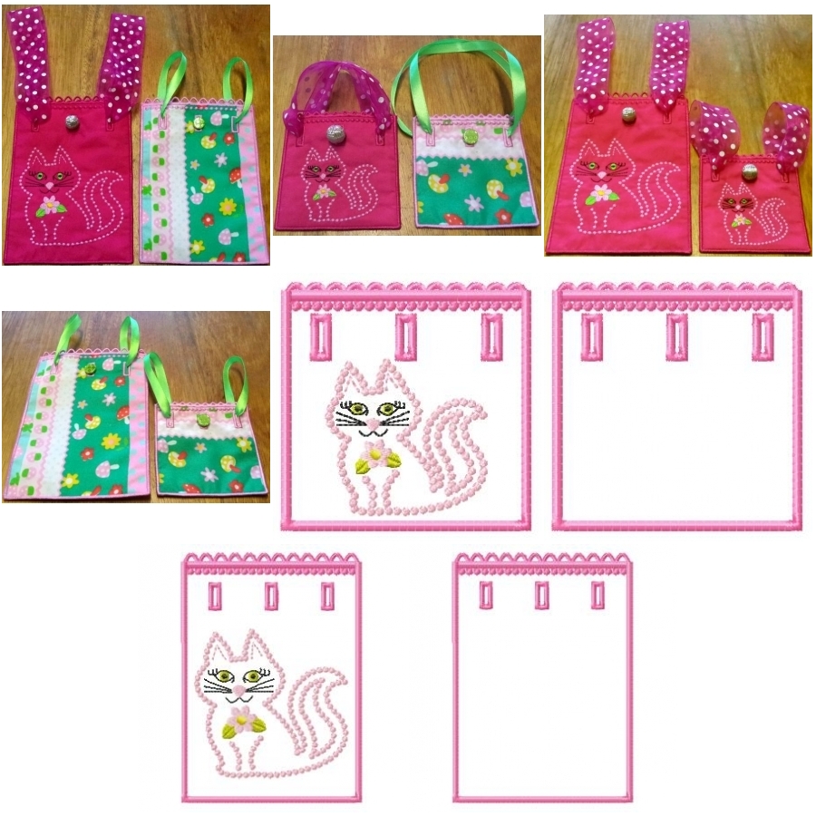 ITH Candlewick Kitty Bags 