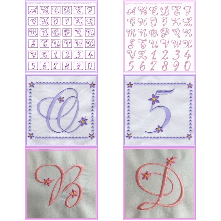 Charming Curly Alphabet 