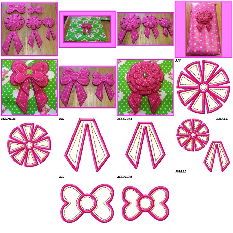 Decorative Rosette & Bows