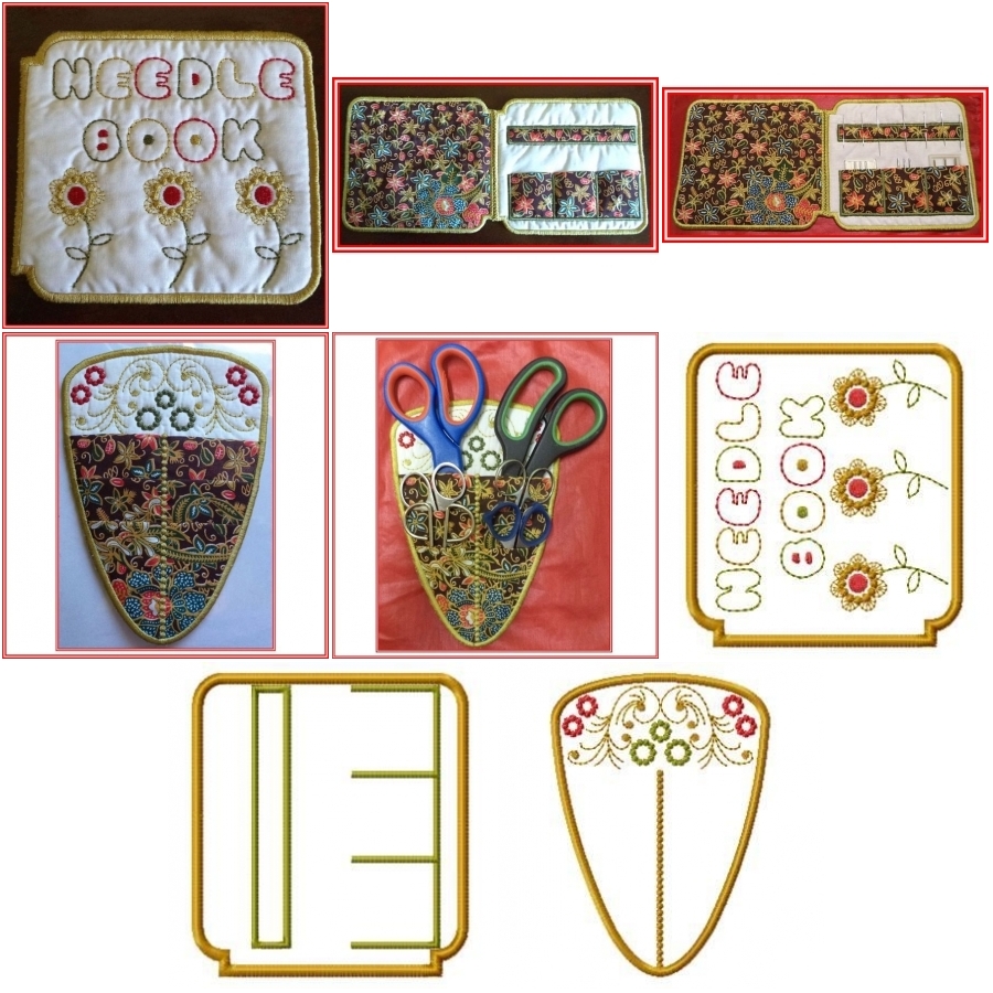 Needle Book & Scissor Pouch 