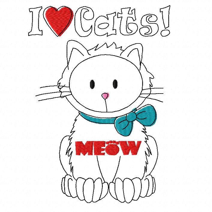 I LOVE CATS-5