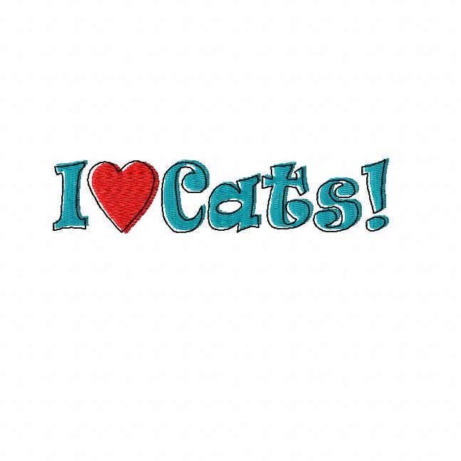 I LOVE CATS-6
