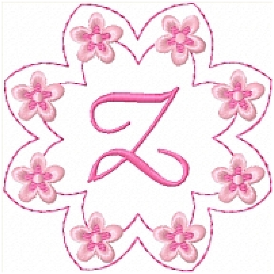 Floral Quilt Alphabet