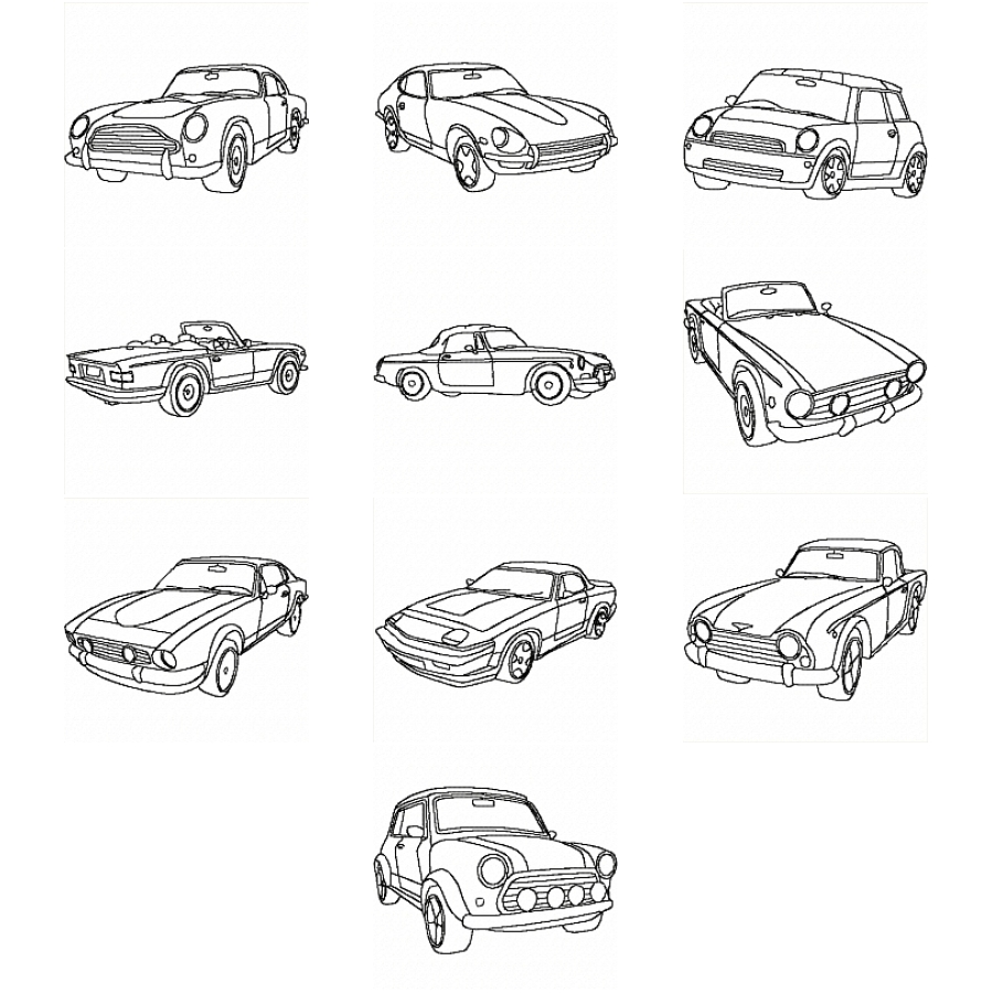 Outline Cars