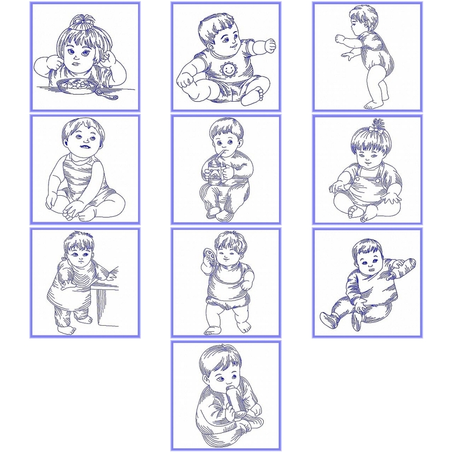 Outline Babies 