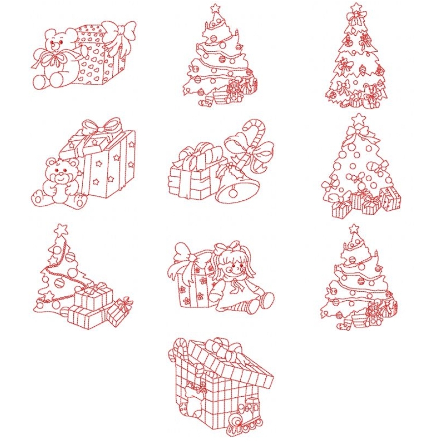 Christmas Outlines 