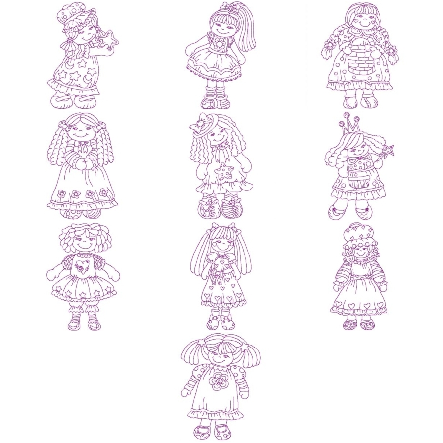 Outline Dolls 