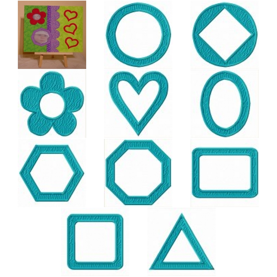 Free Standing Lace<BR>Scrapbooking Frames