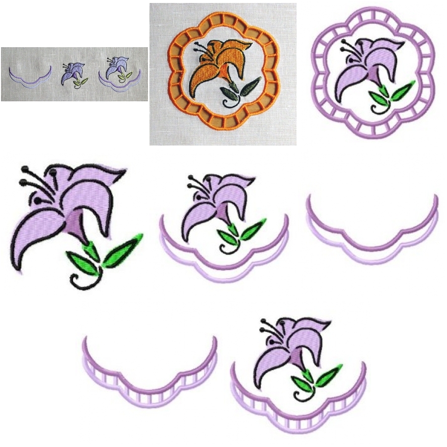 Cutwork Lily