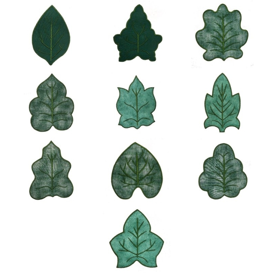Applique Leaves
