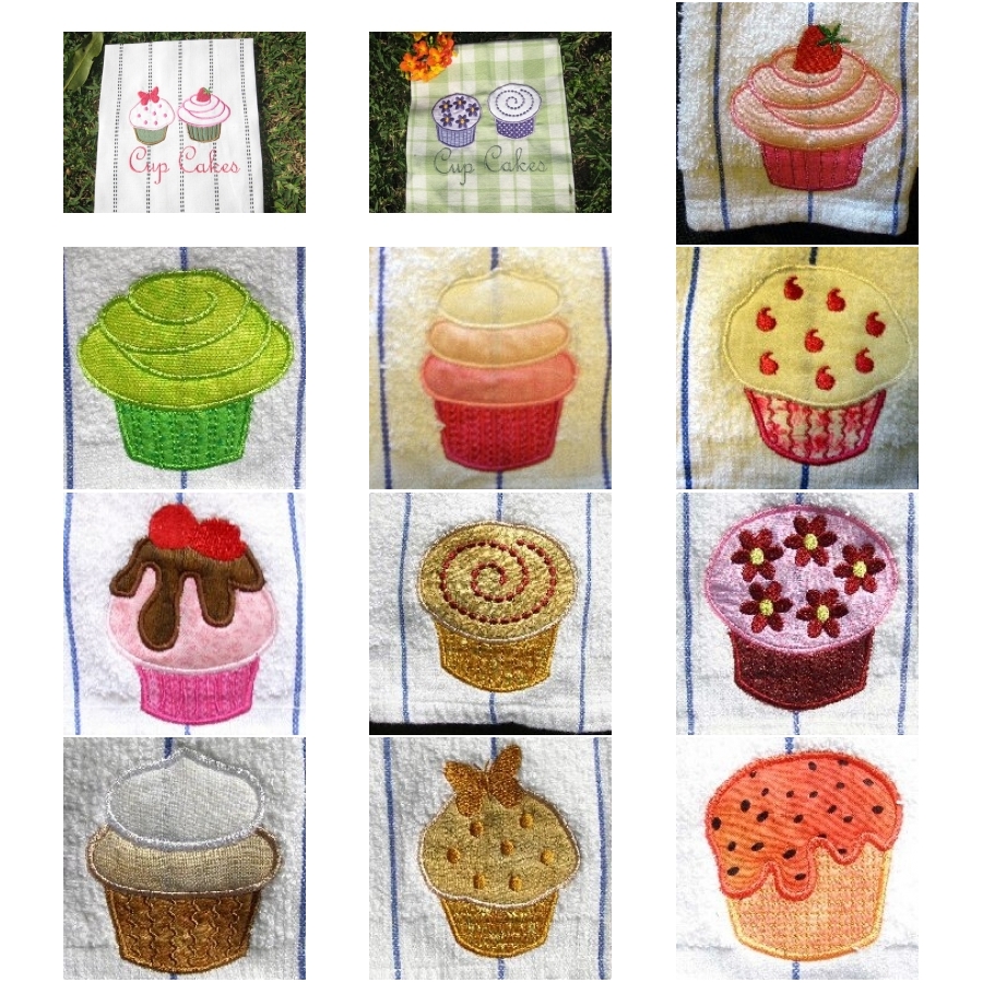 Applique Cupcake Mania 2