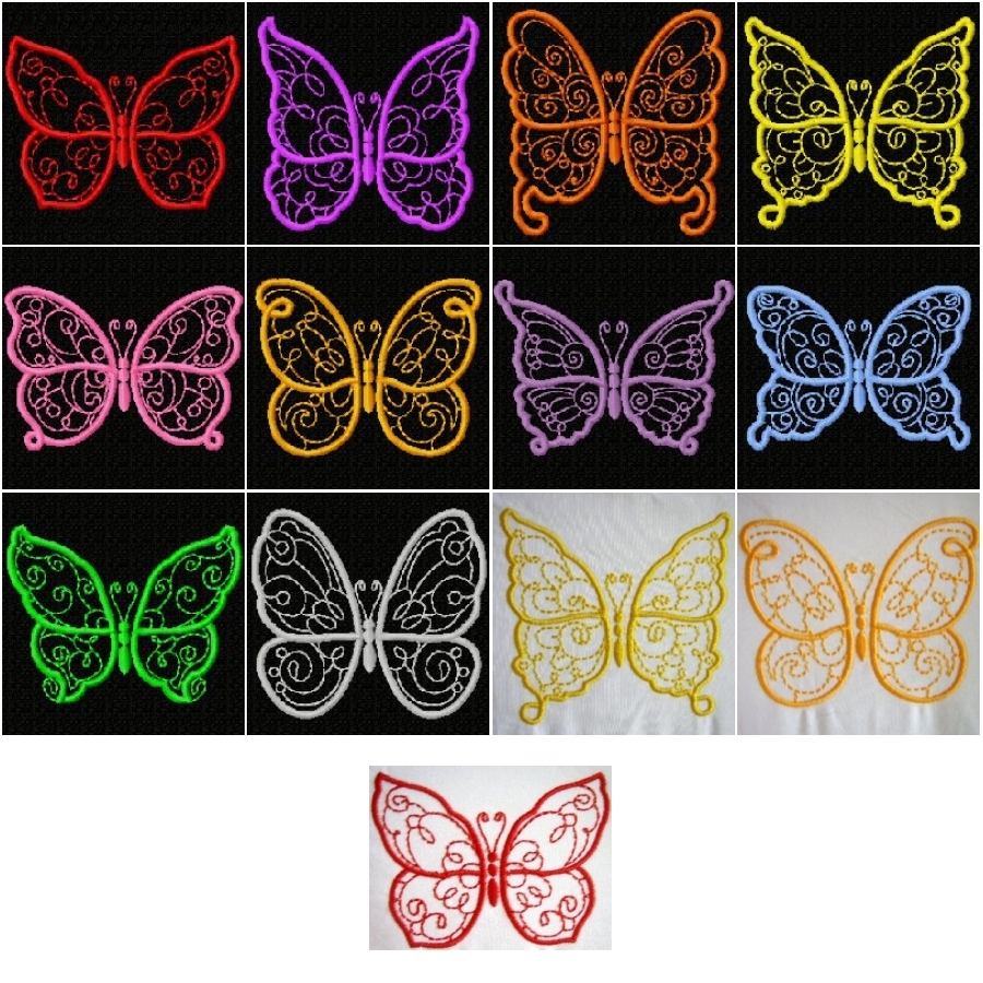 Lacy Butterflies
