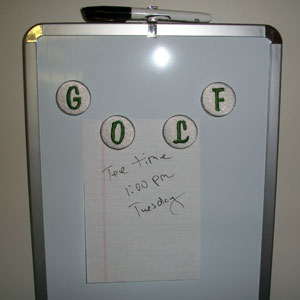 Golf Alphabet -7