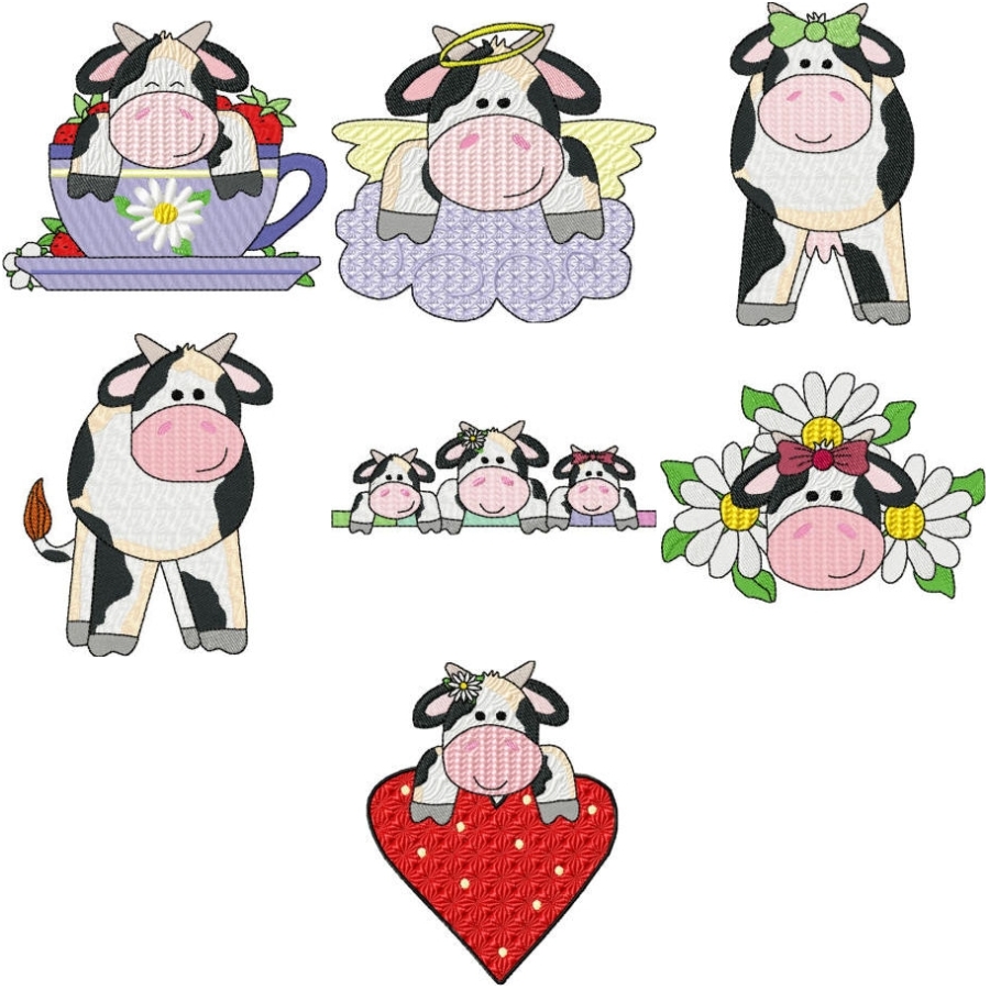 Moo-velous Cows, Dahling!  