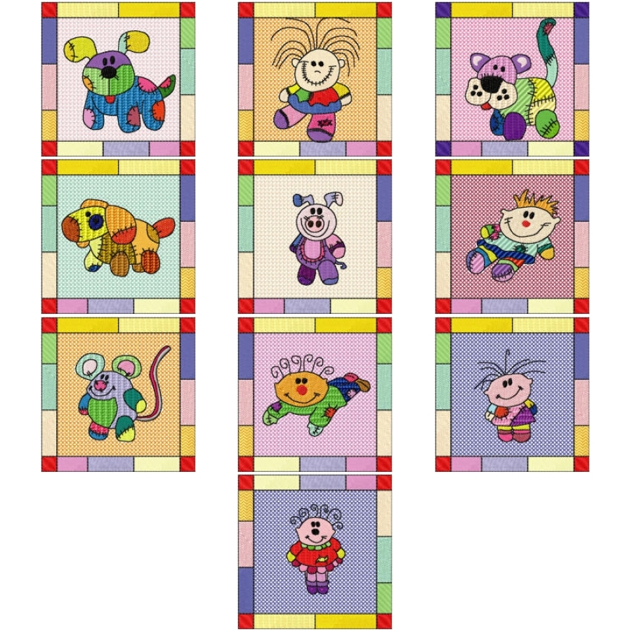 SCRAPPY PATCHWORK PALS 