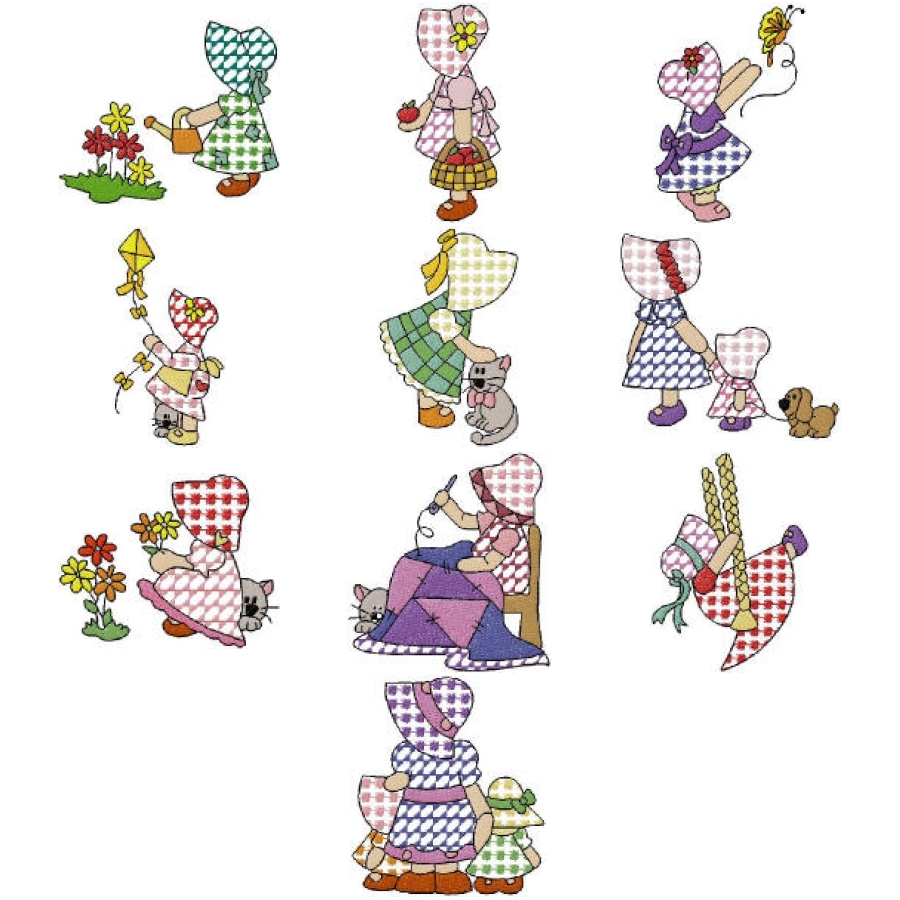 Colourful BabyBonnets