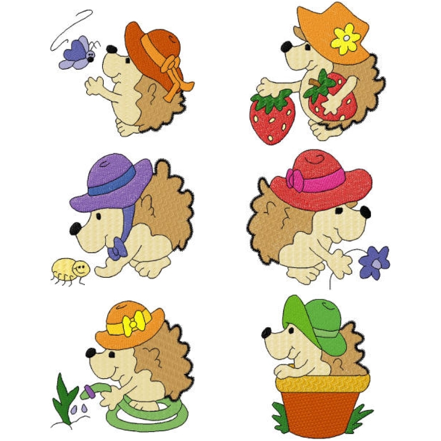 Hedgie Fill Stitch