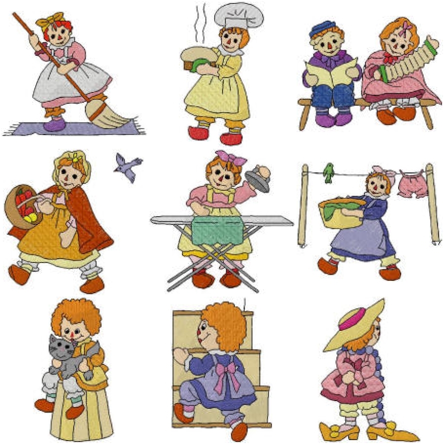 Ragdolls Full Stitch