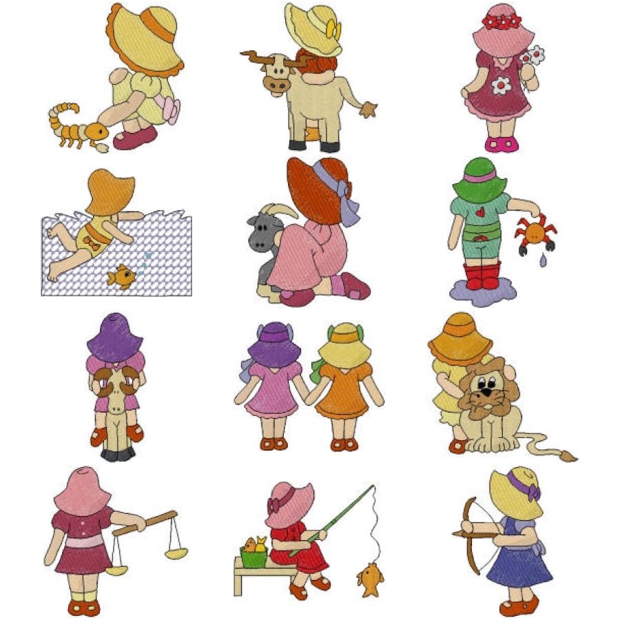 Bonnet Sue Full Stitch