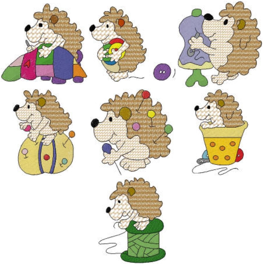 Hedgies 2 Colour Lace