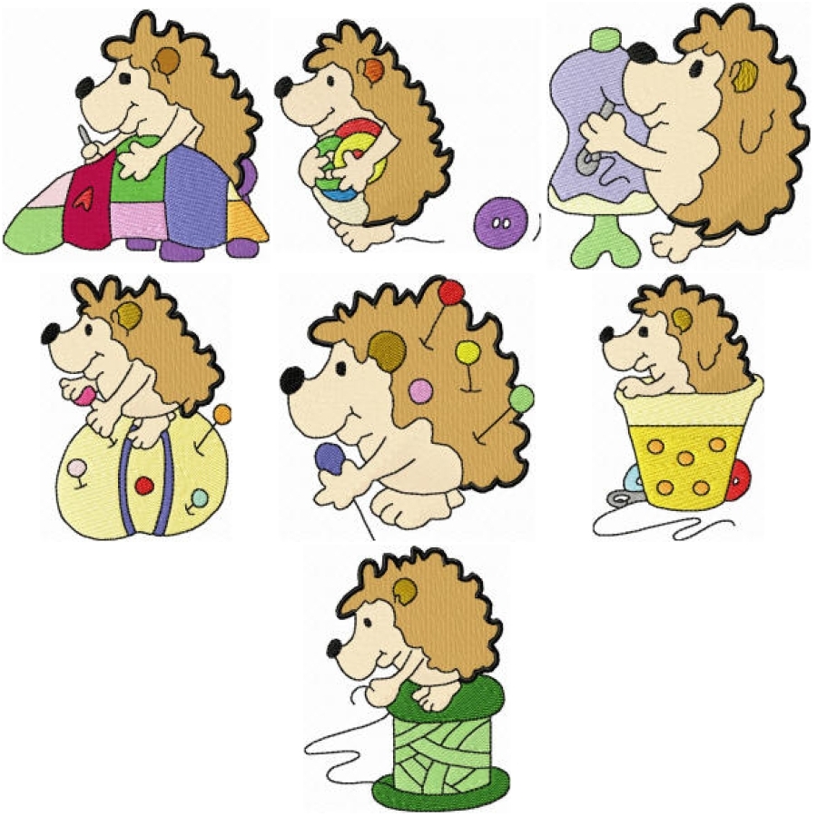 Hedgies 2 Full Stitch
