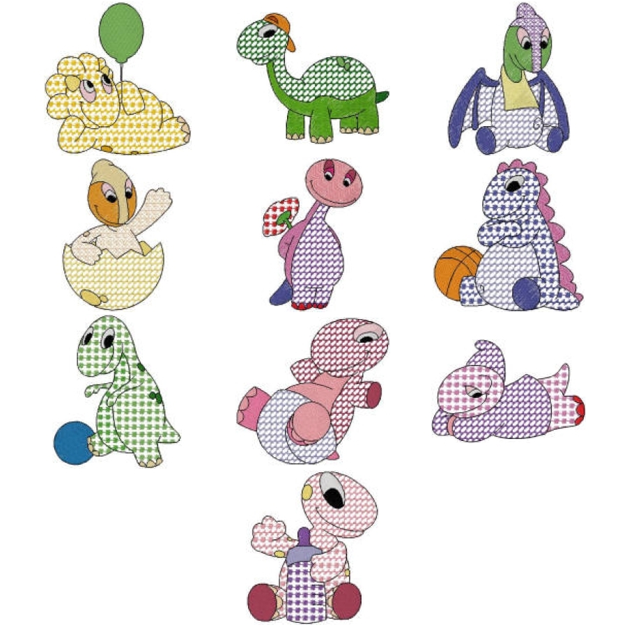 Dino Colourlace