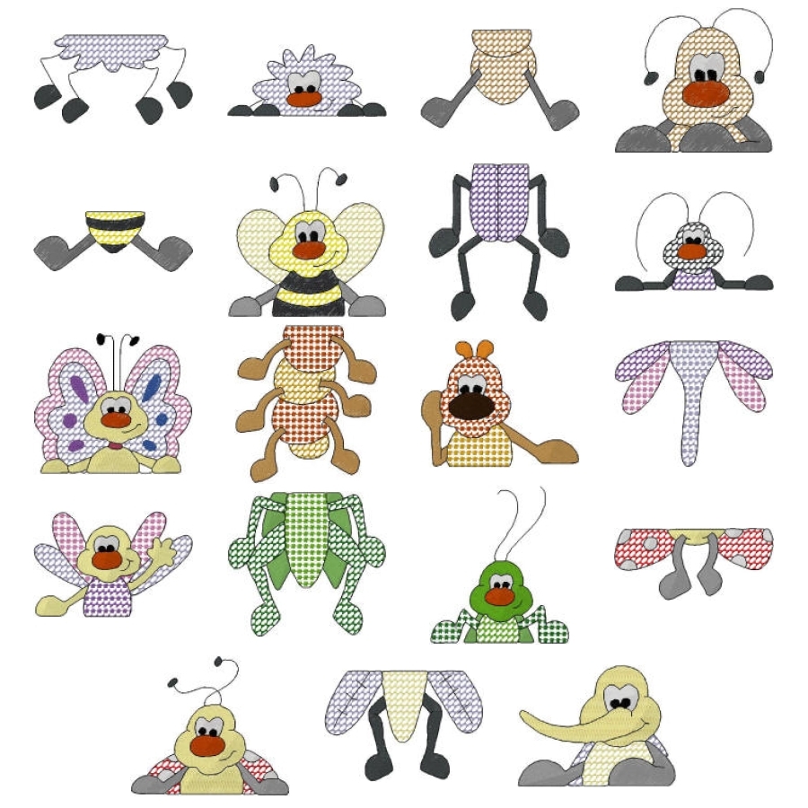 Bug Toppers Lace Colour