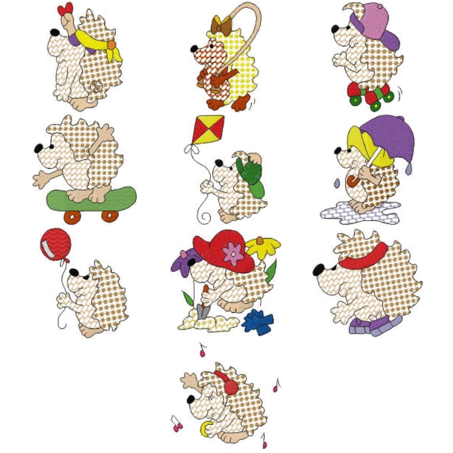 Summer Hedgies Colour Lace