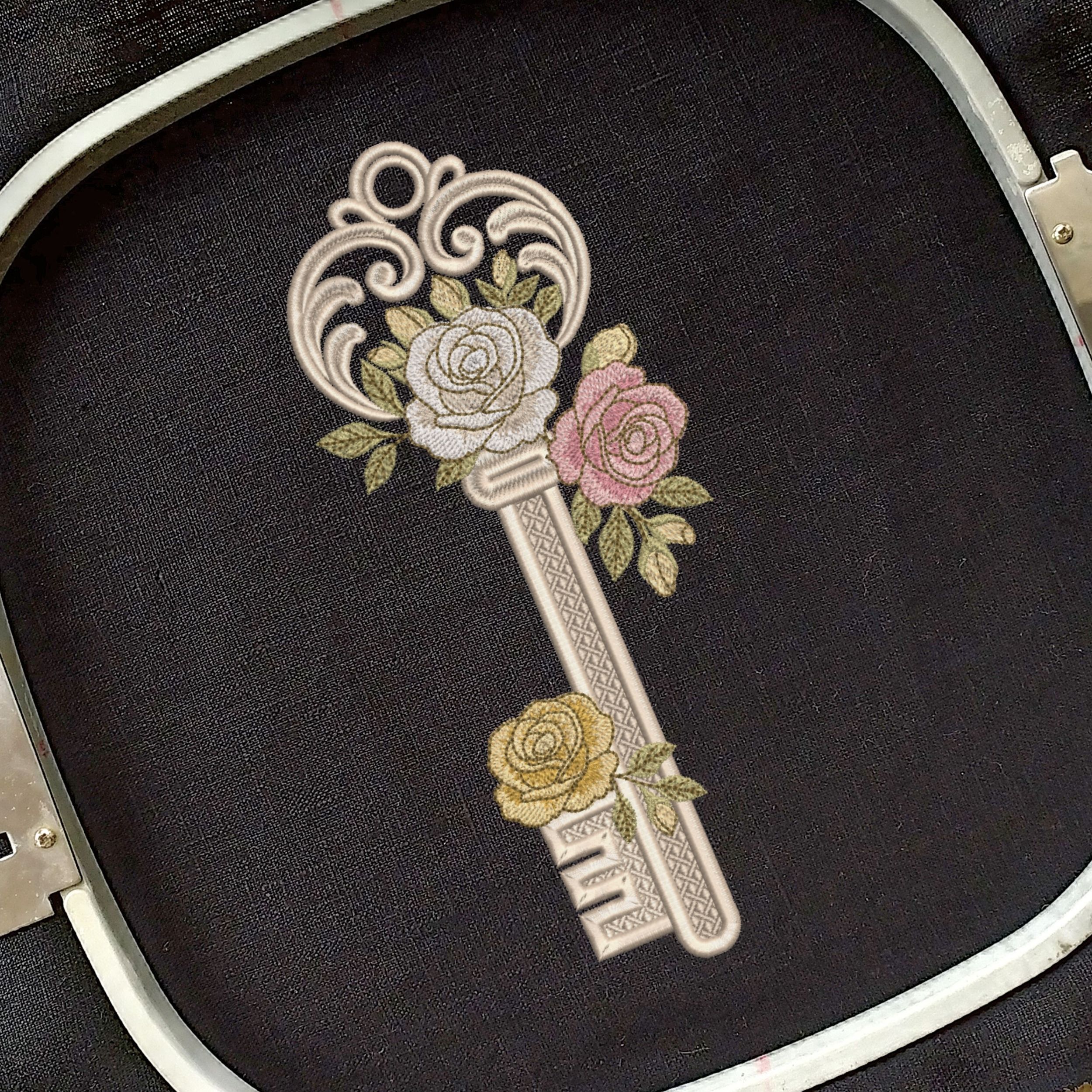 Key Rose Floral Key Rose Wedding Valentine