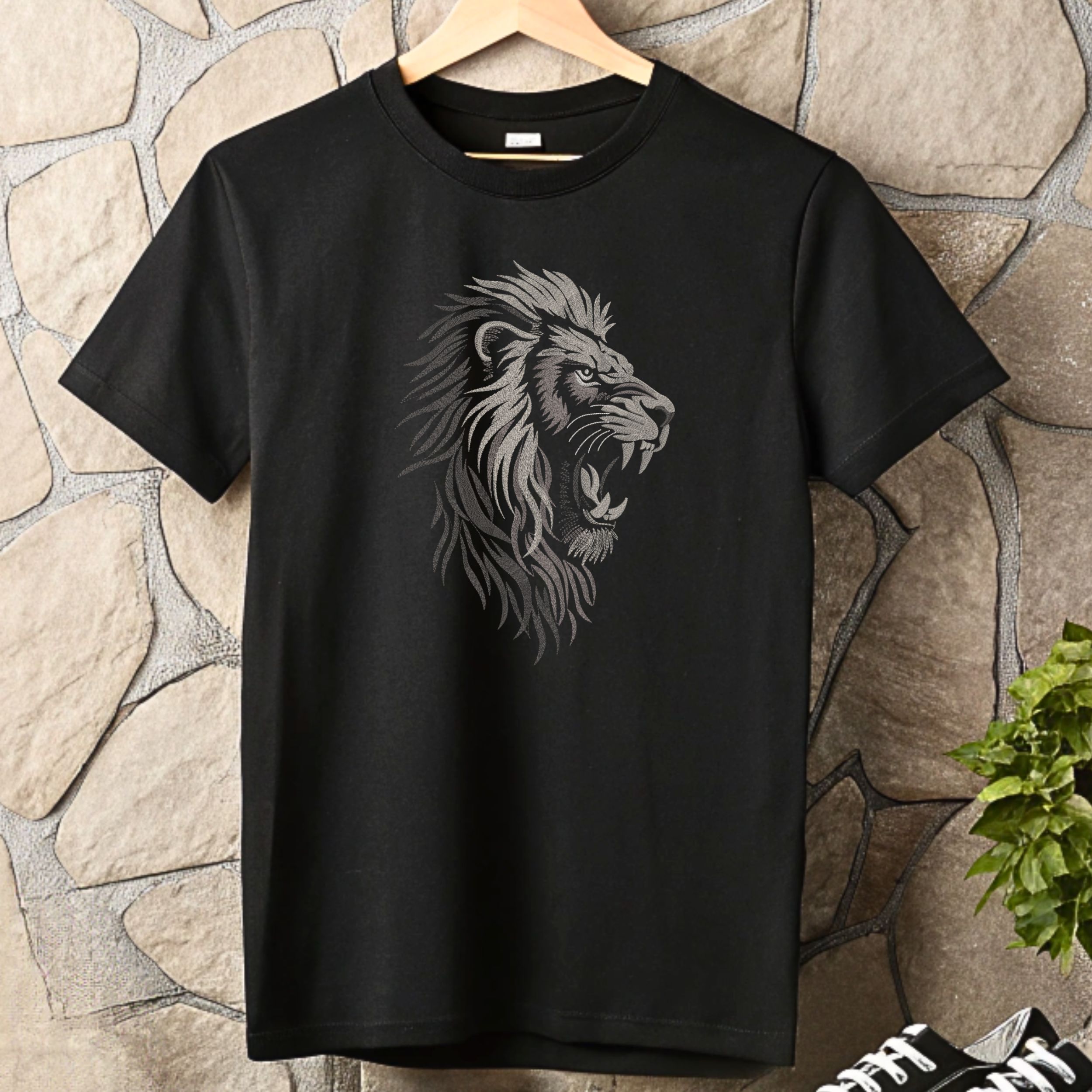 Realistic aggressive King Lion-6
