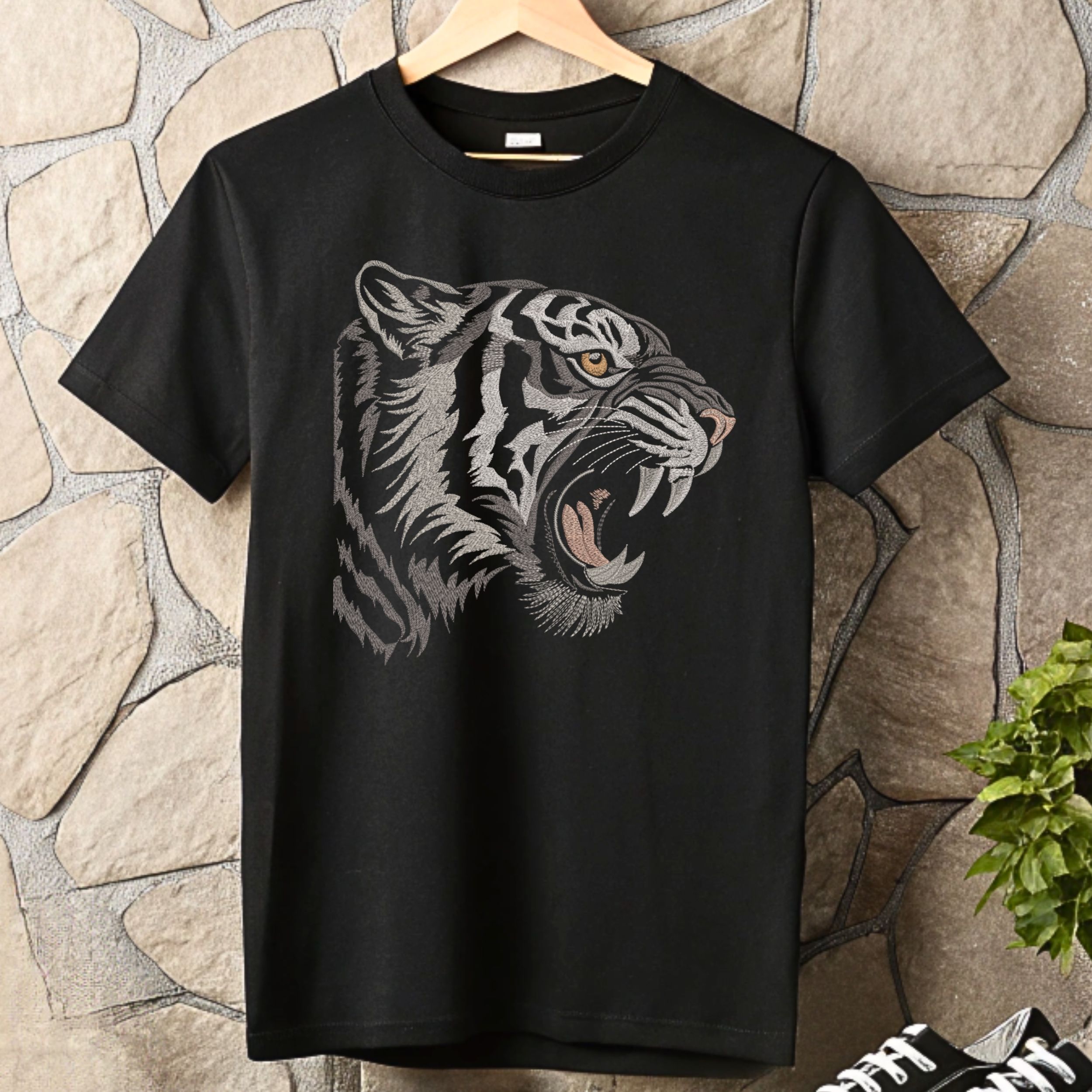 Realistic Tiger Head-6