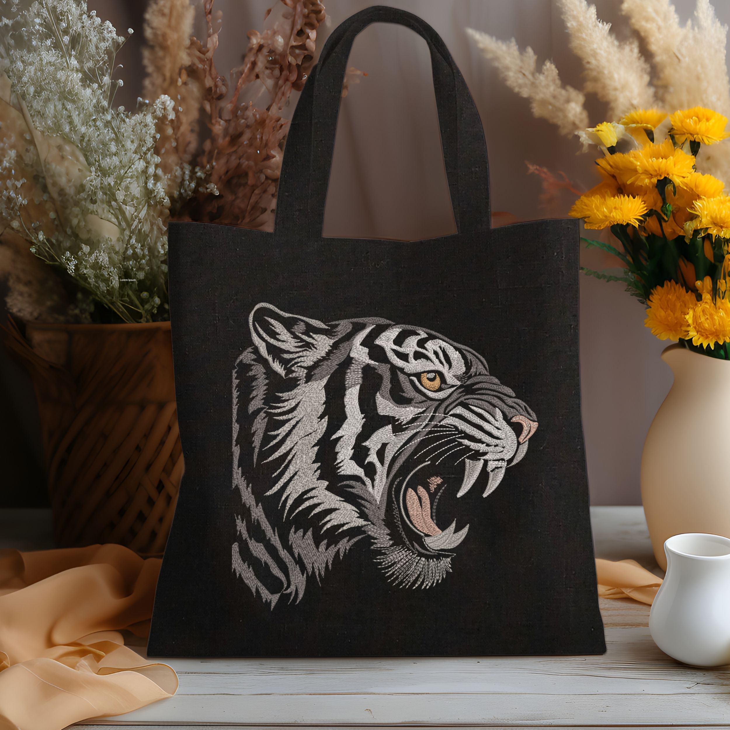 Realistic Tiger Head-7