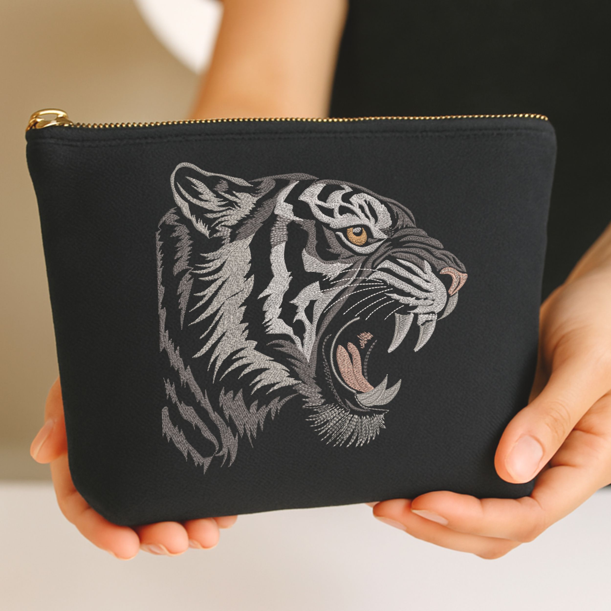 Realistic Tiger Head-9