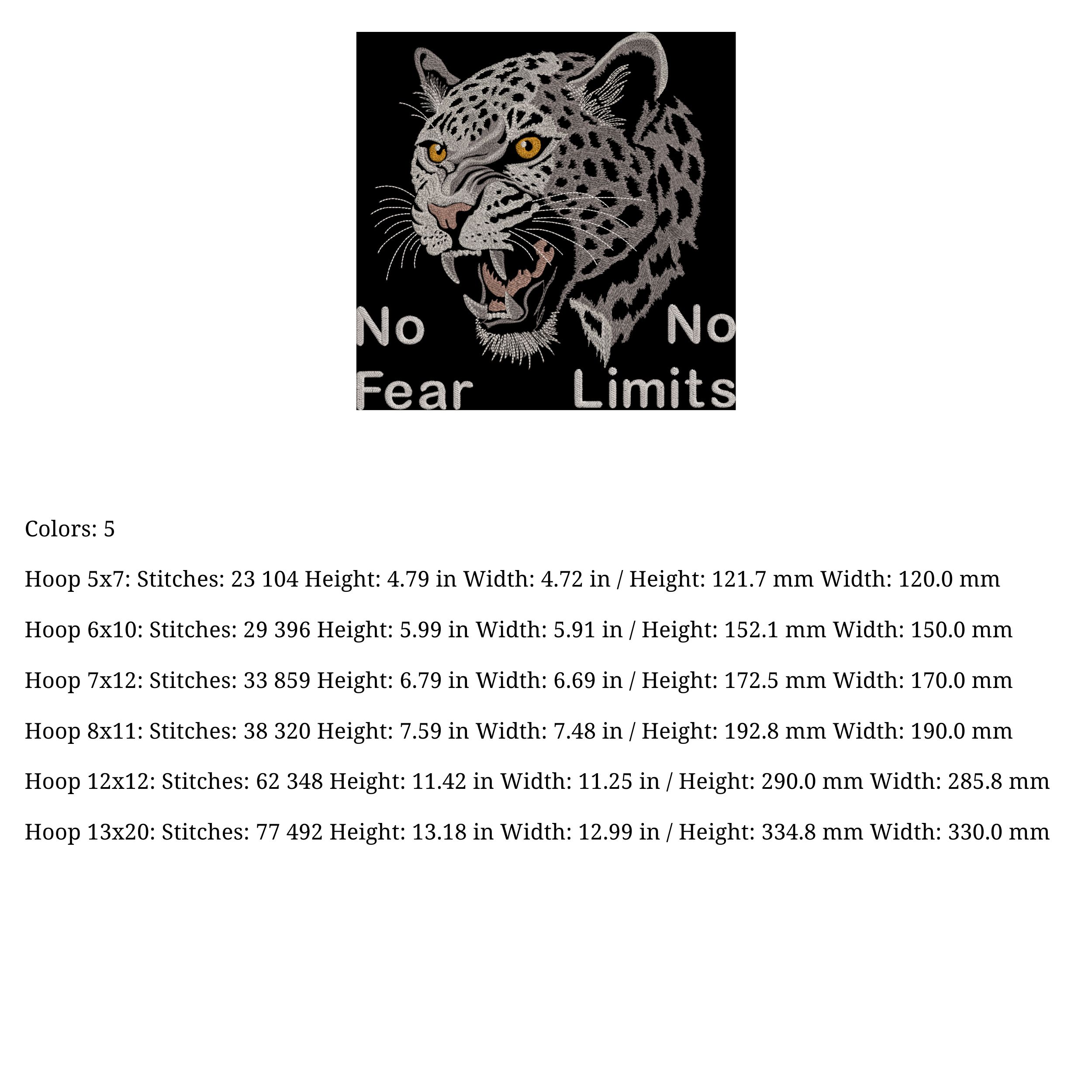 Realistic Aggressive Leopard face, motivational quote-4