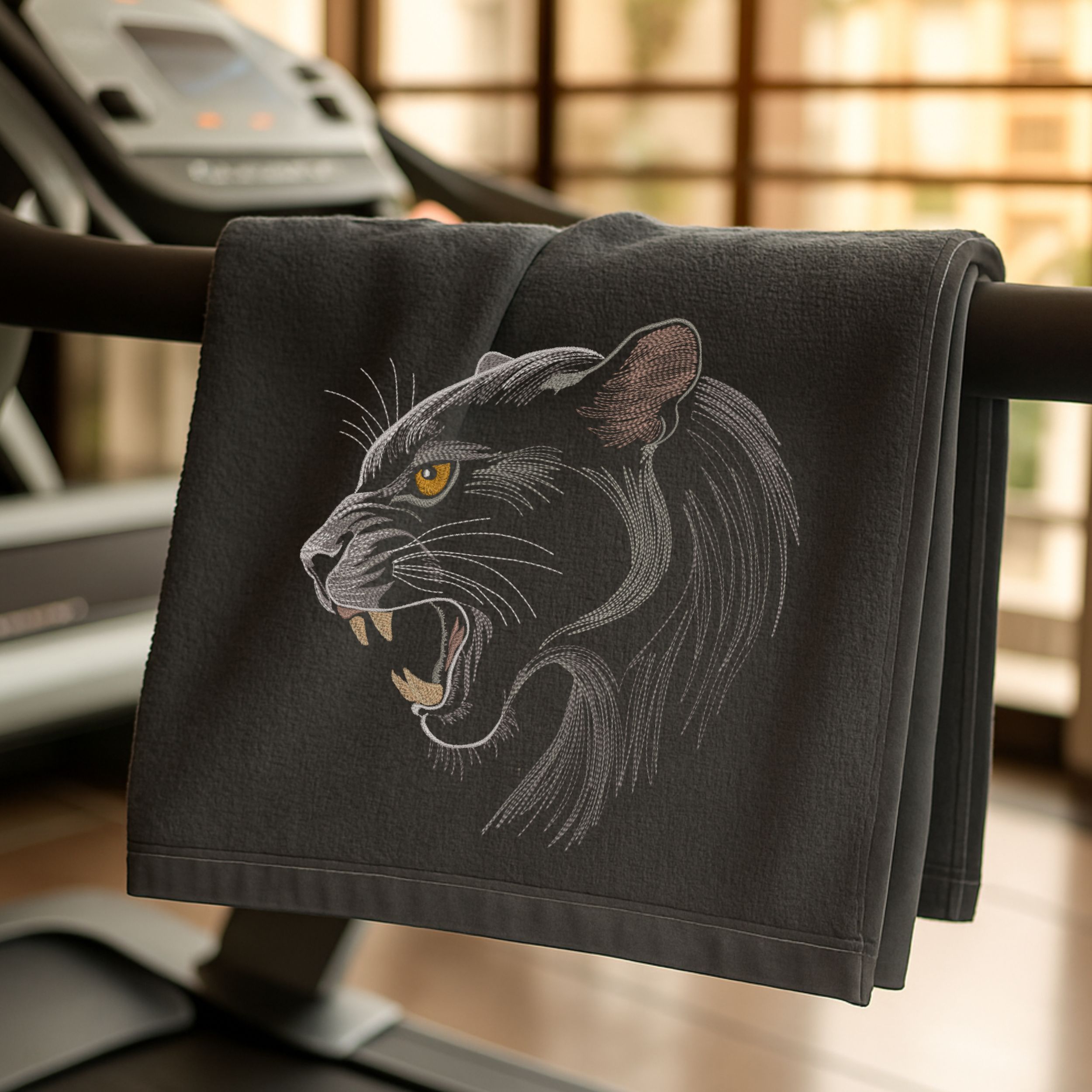 Realistic aggressive Black Panther-10